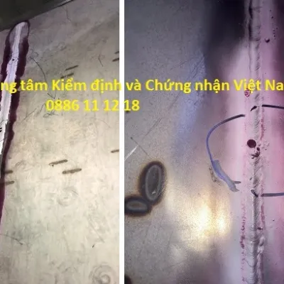 Kiểm tra mối hàn bằng thẩm thấu chất lỏng (PT)