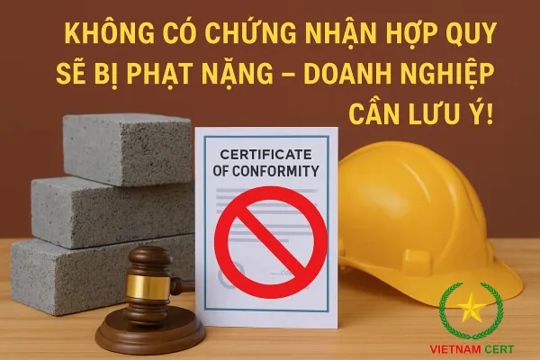 Không có giấy chứng nhận hợp quy và công bố hợp quy thì mức phạt là bao nhiêu( năm 2025)
