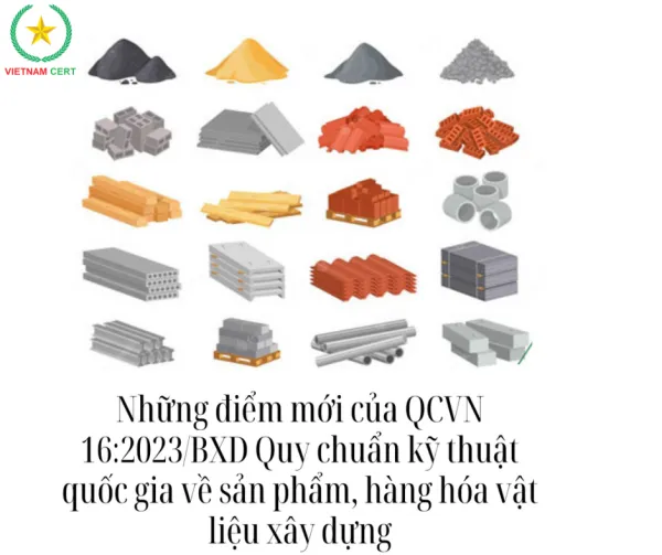 Quy định về chứng nhận hợp quy, công bố hợp quy với vật liệu xây dựng