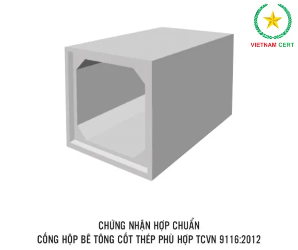 Chứng nhận hợp chuẩn cống hộp bê tông theo TCVN 9116