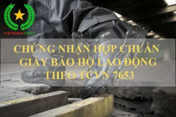 Chứng nhận hợp chuẩn giày bảo hộ lao động theo TCVN 7653
