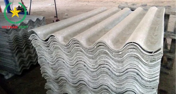 Chứng nhận hợp quy tấm sóng amiăng xi măng