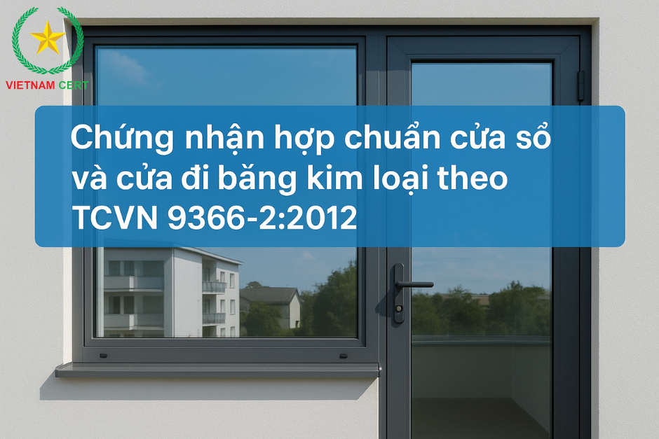 Chứng nhận hợp chuẩn cửa sổ và cửa đi bằng kim loại theo TCVN 9366-2:2012