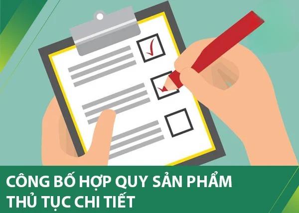 Hướng dẫn thủ tục làm công bố hợp quy
