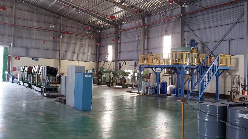 Nhà máy sản xuất sơn của Lumar Paint
