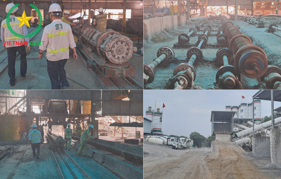 Cọc bê tông ly tâm ứng lực trước của công ty xây dựng số 1 Mê Kông đạt chứng nhận theo TCVN 7888:2014