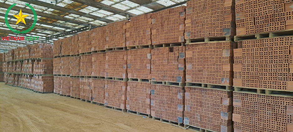 Gạch đất sét nung của công ty Châu Đức đạt chứng nhận hợp quy