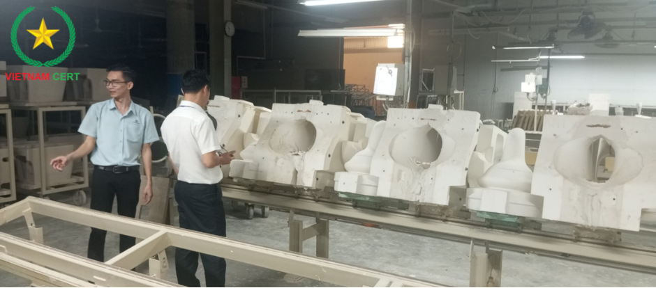 Chứng nhận hợp quy sứ vệ sinh cho Công ty sứ VIGLACERA MỸ XUÂN