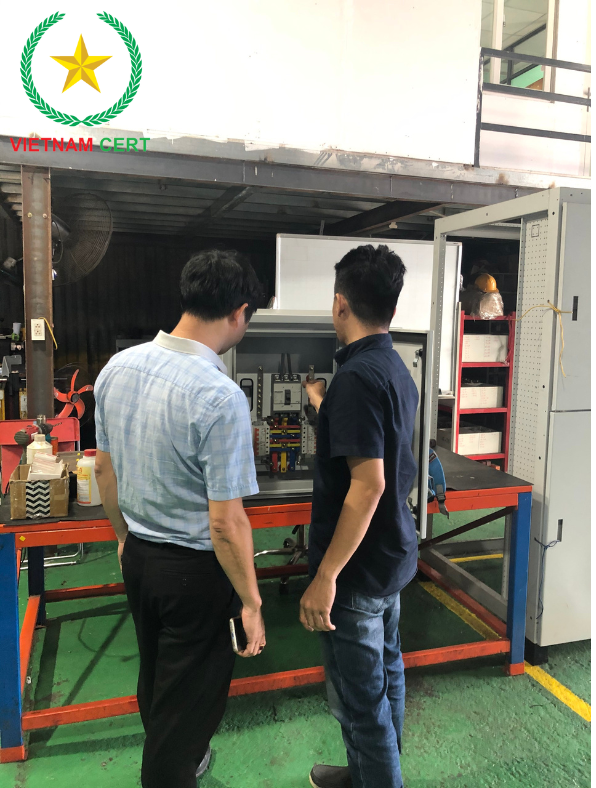 Chứng nhận TCVN 7994-1 cho tủ điện của Công ty Nam Hòa
