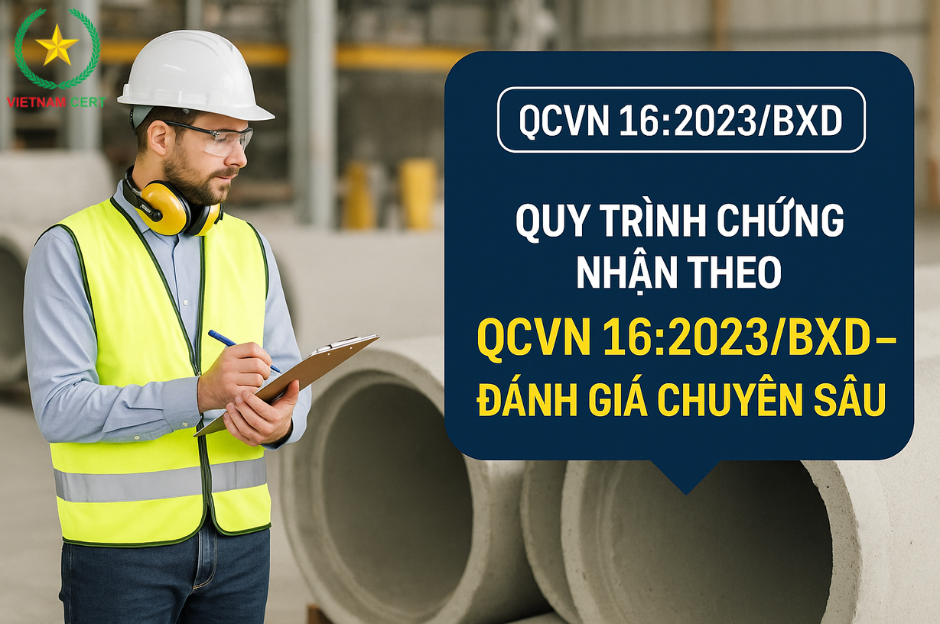 Quy trình đánh giá chứng nhận sản phẩm theo QCVN 16:2023/BXD – Những điểm mới cần lưu ý