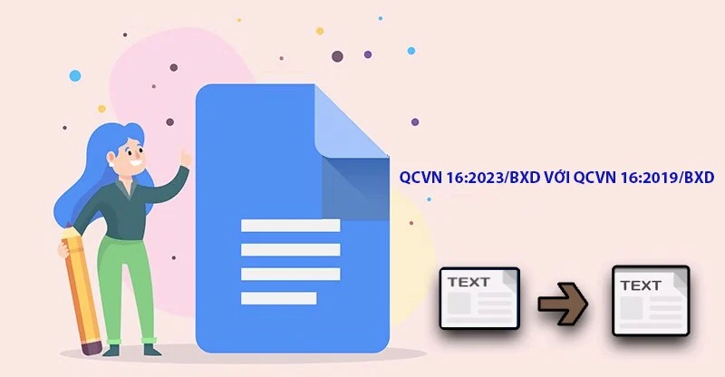 So sánh điểm khác nhau giữa QCVN 16:2023/BXD và QCVN 16:2019/BXD