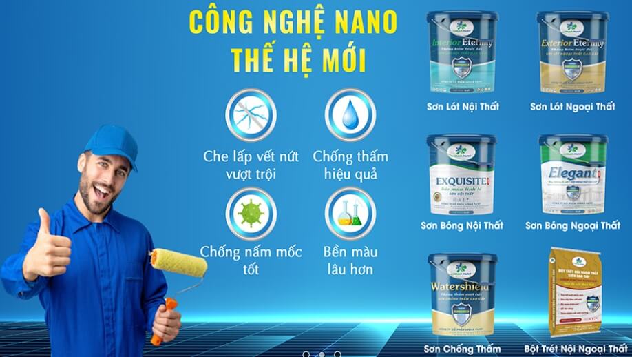 Các sản phẩm sơn Lumar được chứng nhận ISO 9001 và chứng nhận hợp quy