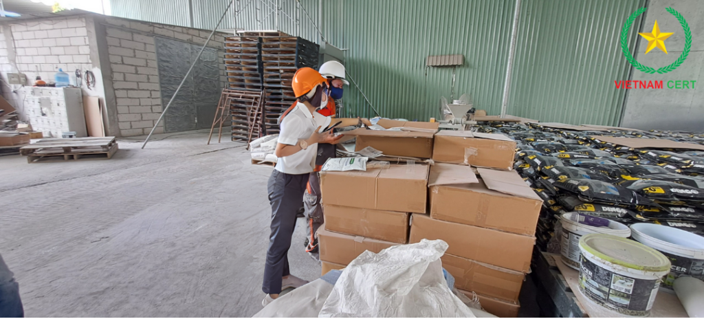 Chứng nhận Tiêu chuẩn TCVN 7899-3 cho Keo chà ron của công ty AIM