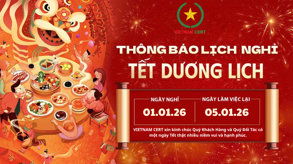 THÔNG BÁO LỊCH NGHỈ TẾT DƯƠNG LỊCH 2026