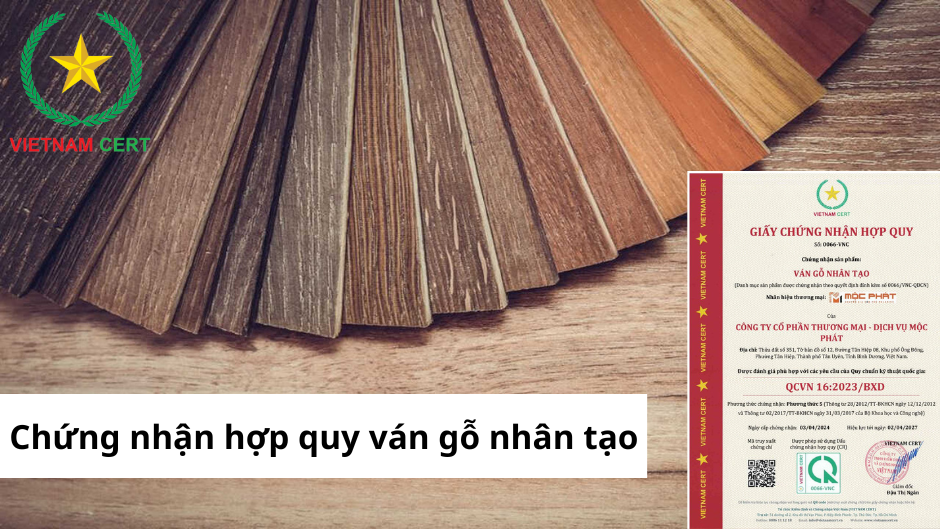 Ván gỗ nhân tạo có cần chứng nhận phù hợp với Quy chuẩn QCVN 16:2023/BXD hay không?
