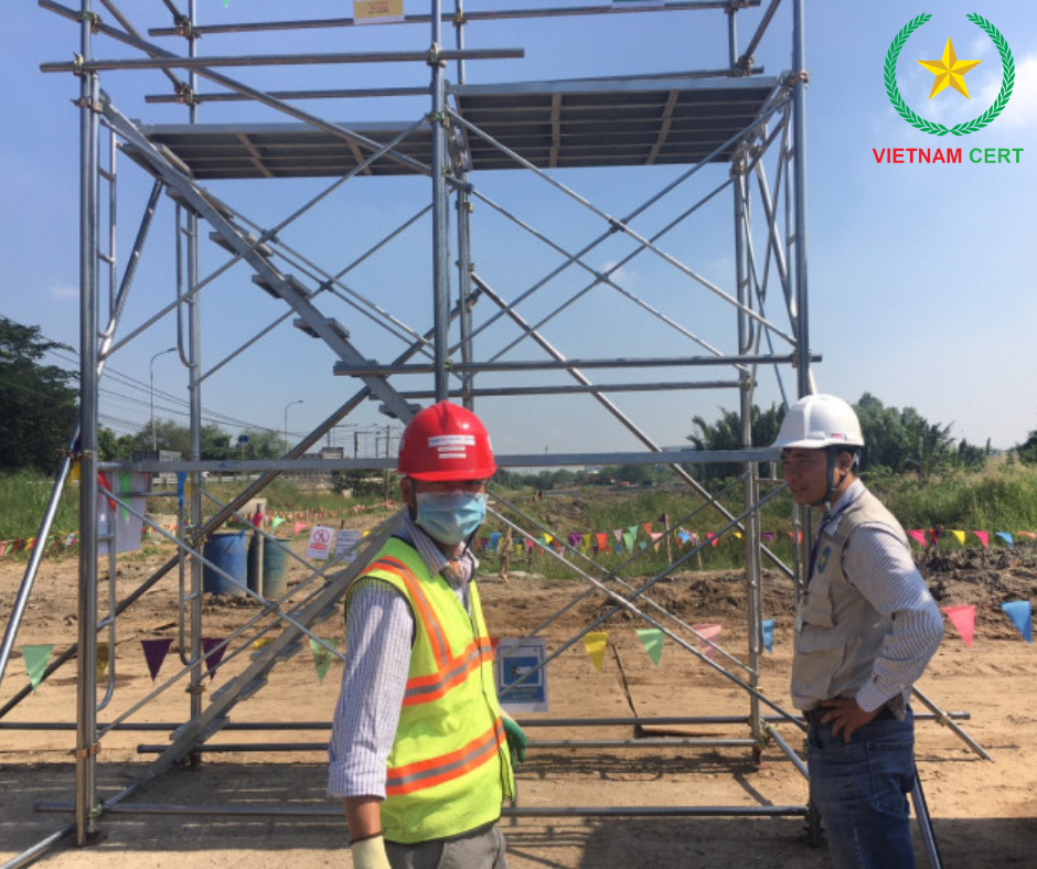 Chứng nhận hợp chuẩn giàn giáo thép theo TCVN 6052