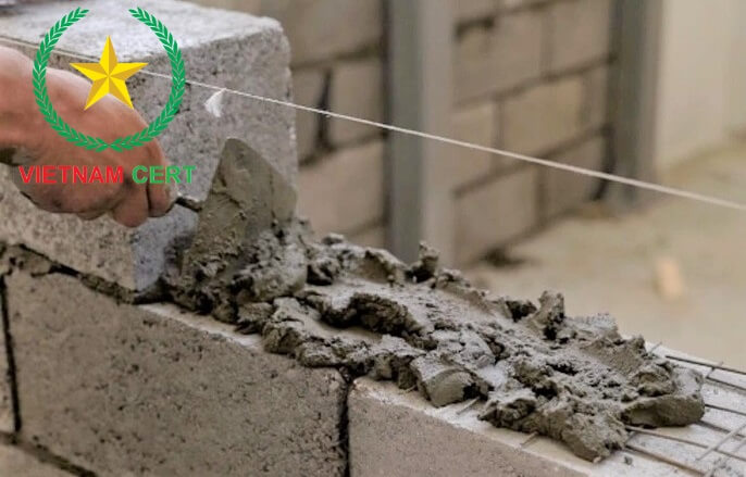 Chứng nhận hợp chuẩn vữa xây dựng theo TCVN 4314
